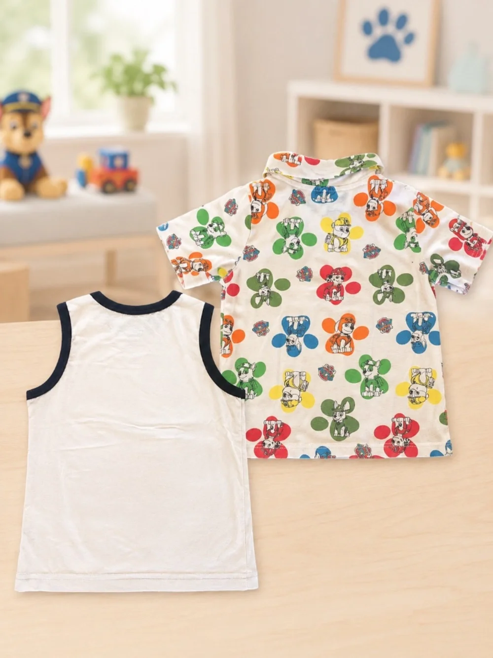Paw Patrol Boys’ 2-Shirt Bundle – Size 4 / 4T